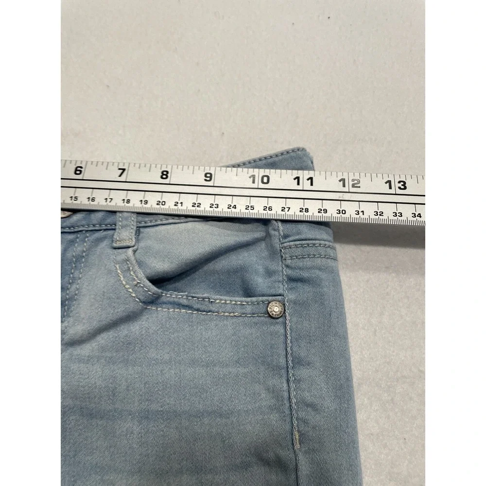 Epic Threads Skinny Jeans Light Wash Stretch Denim Kids Girls  10 Blue Excellent
